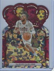 Darius Garland [Red Crystal] #17 Basketball Cards 2023 Panini Crown Royale Prices