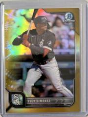 Eloy Jimenez [Gold] #1 Baseball Cards 2022 Bowman Chrome Prices