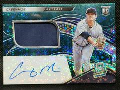 Casey Mize [Jersey Autograph Neon Blue] Baseball Cards 2021 Panini Spectra Prices