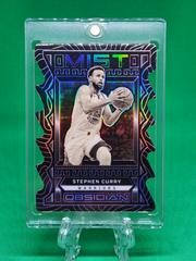 Stephen Curry #19 Basketball Cards 2022 Panini Obsidian Mist Prices