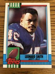 Leonard Smith Football Cards 1990 Topps Prices