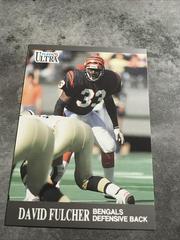 David Fulcher Football Cards 1991 Ultra Prices