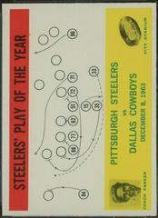 Pittsburgh Steelers [Play Card] #154 Football Cards 1964 Philadelphia Prices