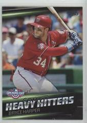 Bryce Harper #HH-1 Baseball Cards 2016 Topps Opening Day Heavy Hitters Prices