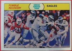 League Leading Team [Fumbles Recovered] Football Cards 1988 Fleer Team Action Prices