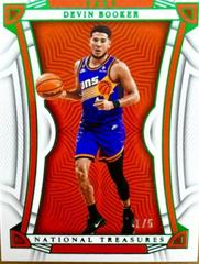 Devin Booker [Emerald] #10 Basketball Cards 2022 Panini National Treasures Prices