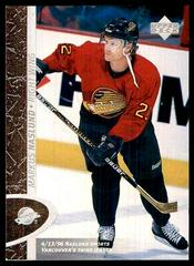 Markus Naslund #170 Hockey Cards 1996 Upper Deck Prices