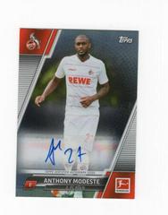Anthony Modeste [Black] Soccer Cards 2021 Topps Bundesliga Autographs Prices