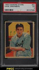 Hank Greenberg #54 Baseball Cards 1935 Diamond Stars Prices