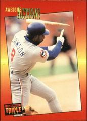 Andre Dawson #113 Baseball Cards 1992 Panini Donruss Triple Play Prices