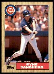 Ryne Sandberg #680 Baseball Cards 1987 Topps Tiffany Prices