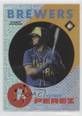 Hedbert Perez [Orange Refractor Mega Box Mojo] Baseball Cards 2022 Bowman Chrome Ascensions Prices