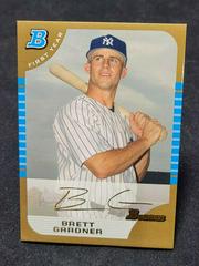 Brett Gardner [Gold] #85 Baseball Cards 2005 Bowman Draft Picks Prices