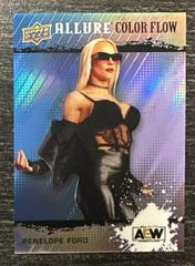 Penelope Ford [Blue Purple] #R-42 Wrestling Cards 2022 Upper Deck Allure AEW Color Flow Prices