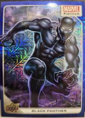 Black Panther [Blue Traxx] Marvel 2023 Upper Deck Platinum Prices