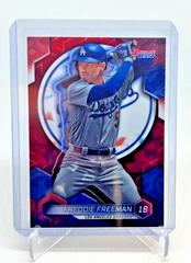 Freddie Freeman [Red] #55 Baseball Cards 2023 Bowman's Best Prices