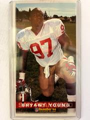 Bryant Young Football Cards 1994 Fleer Gameday Prices