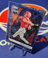 Henry Davis [Blue] #1 Baseball Cards 2021 Panini Elite Extra Edition Prices