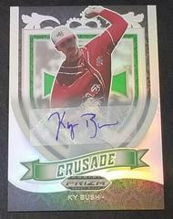 Ky Bush [Autograph Silver Prizm] #C-KB Baseball Cards 2021 Panini Prizm Draft Picks Crusade Prices