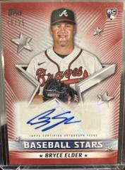 Bryce Elder [Red] #BSA-BE Baseball Cards 2022 Topps Update Stars Autographs Prices