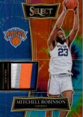 Mitchell Robinson [Tie Dye Prizm] Basketball Cards 2021 Panini Select Selective Swatches Prices