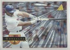 Juan Gonzalez Baseball Cards 1994 Pinnacle Museum Collection Prices