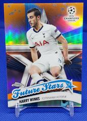 Harry Winks [Orange Refractor] #FS-HW Soccer Cards 2019 Topps Chrome UEFA Champions League Future Stars Prices