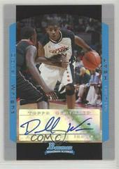 Dorell Wright [Autograph] Basketball Cards 2004 Bowman Prices