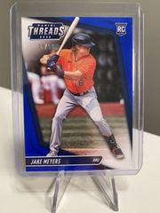 Jake Meyers [Blue] #10 Baseball Cards 2022 Panini Chronicles Threads Prices