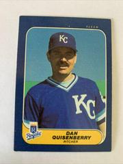 Dan Quisenberry Baseball Cards 1986 Fleer Mini Prices