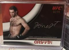 Forrest Griffin #A-FG Ufc Cards 2010 Topps UFC Knockout Autographs Prices