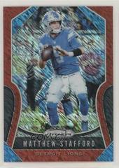 Matthew Stafford [Red Shimmer] Football Cards 2019 Panini Prizm Prices