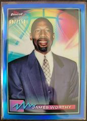 James Worthy [Blue Refractor] Basketball Cards 2021 Topps Finest Prices