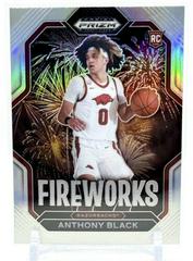 Anthony Black [Silver] #10 Basketball Cards 2023 Panini Prizm Draft Picks Fireworks Prices