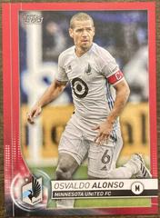 Osvaldo Alonso [Red] Soccer Cards 2020 Topps MLS Prices