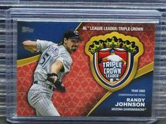 Randy Johnson [Red] Baseball Cards 2023 Topps Crowning Achievements Commemorative Patch Prices