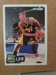 Reggie Miller #85 Basketball Cards 1993 Fleer Prices