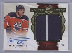 Leon Draisaitl [Gold Autograph Patch] #67 Hockey Cards 2020 Upper Deck The Cup Prices