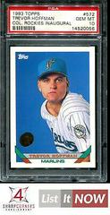 Trevor Hoffman [Col. Rockies Inaugural] #572 Baseball Cards 1993 Topps Prices