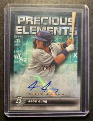 Jace Jung [Autograph] #PE-13 Baseball Cards 2023 Bowman Platinum Precious Elements Prices