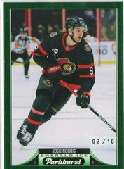 Josh Norris [Emerald Ice] #39 Hockey Cards 2022 Parkhurst Prices