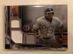 Frank Thomas Baseball Cards 2022 Topps Tribute Triple Relics Prices