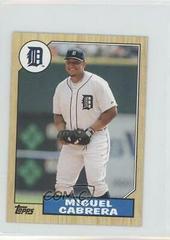 Miguel Cabrera Baseball Cards 2012 Topps 1987 Minis Prices