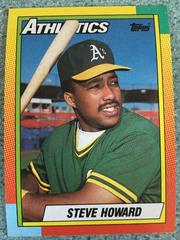 Steve Howard #43T Baseball Cards 1990 Topps Traded Prices