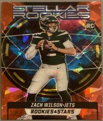 Zach Wilson [Red Ice] #SR2 Football Cards 2021 Panini Rookies and Stars Stellar Prices