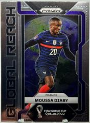 Moussa Diaby Soccer Cards 2022 Panini Prizm World Cup Global Reach Prices