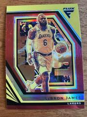 LeBron James [Silver] #101 Basketball Cards 2022 Panini Flux Prices
