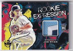 Joe Ryan [Purple] #RE-JR Baseball Cards 2022 Panini Diamond Kings Rookie Expression Prices