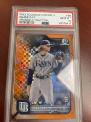 Shane Baz [X Orange] #66 Baseball Cards 2022 Bowman Chrome Prices