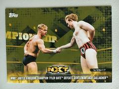 Tyler Bate [Gold] #R-33 Wrestling Cards 2018 Topps WWE NXT Prices
